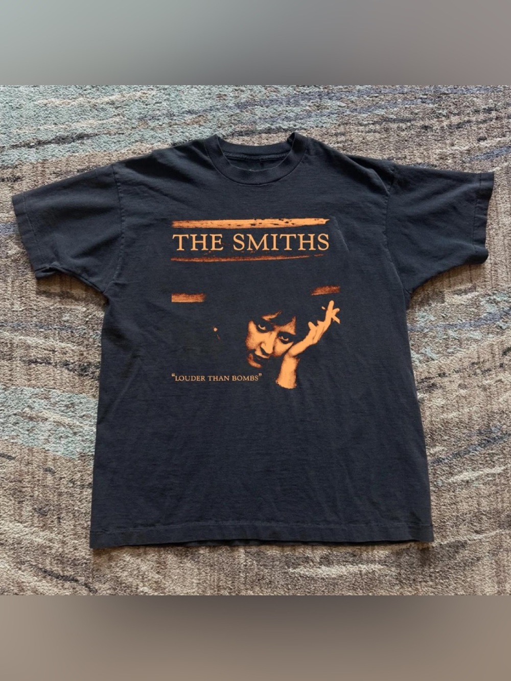 The Smiths Louder Than Bombs Band Black Indie Rock Graphic T-Shirt